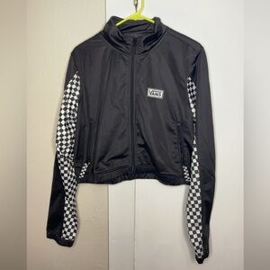 Vans cropped zip up